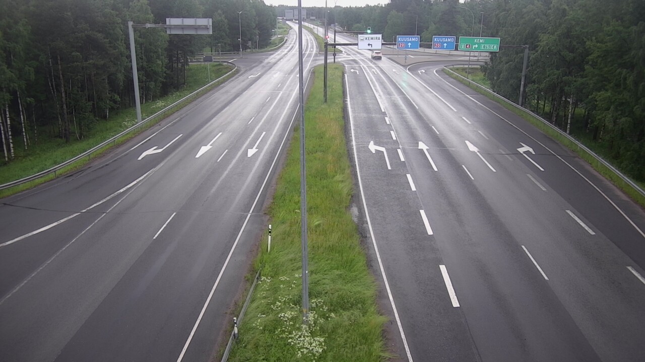 Kelikamerat Kuva Tie 4 Oulu, Laanila, Oulu, Pohjois-Pohjanmaa