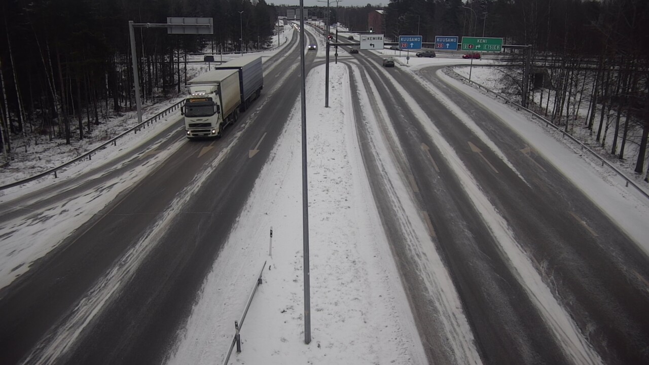 Kelikamerat Kuva Tie 4 Oulu, Laanila, Oulu, Pohjois-Pohjanmaa