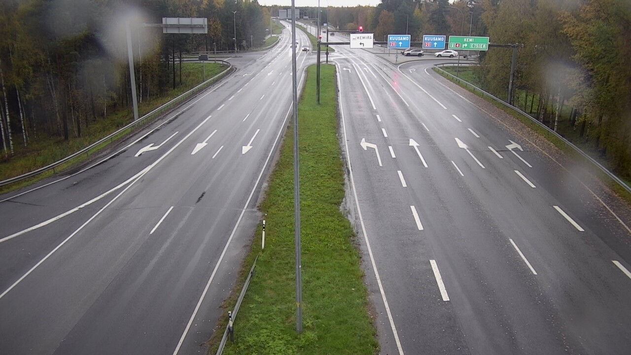 Weather Camera Image Road 4 Oulu, Laanila, Oulu, Pohjois-Pohjanmaa