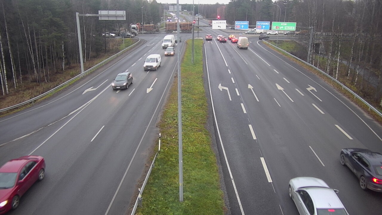 Kelikamerat Kuva Tie 4 Oulu, Laanila, Oulu, Pohjois-Pohjanmaa