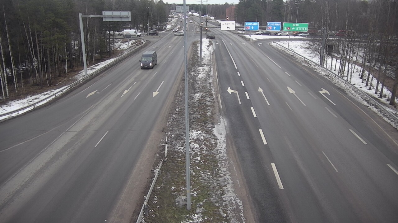 Kelikamerat Kuva Tie 4 Oulu, Laanila, Oulu, Pohjois-Pohjanmaa