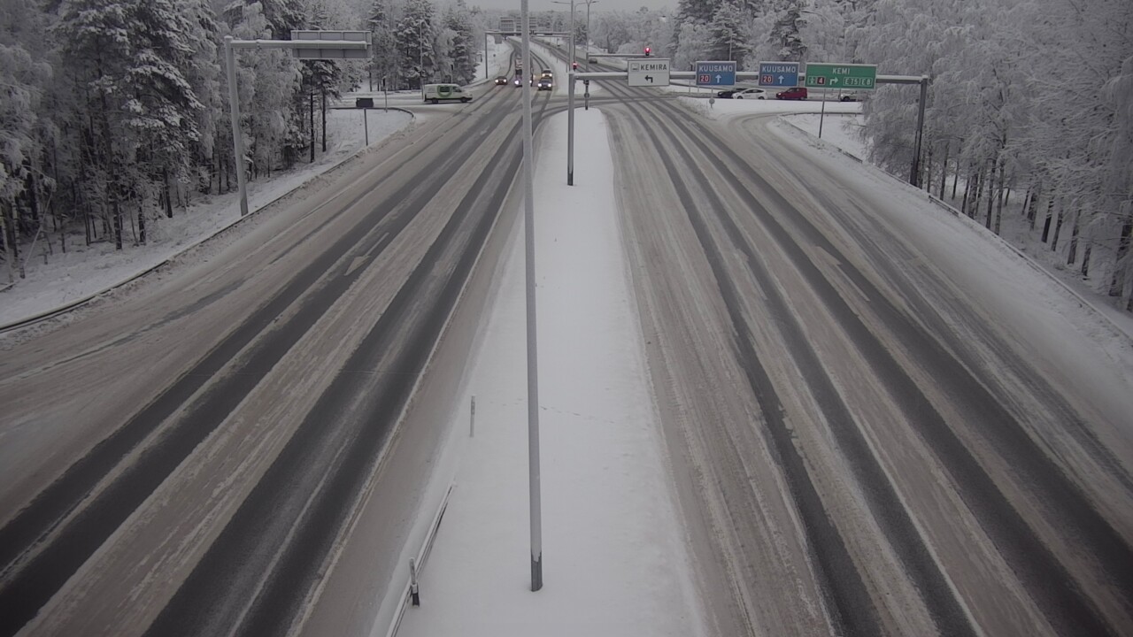 Kelikamerat Kuva Tie 4 Oulu, Laanila, Oulu, Pohjois-Pohjanmaa