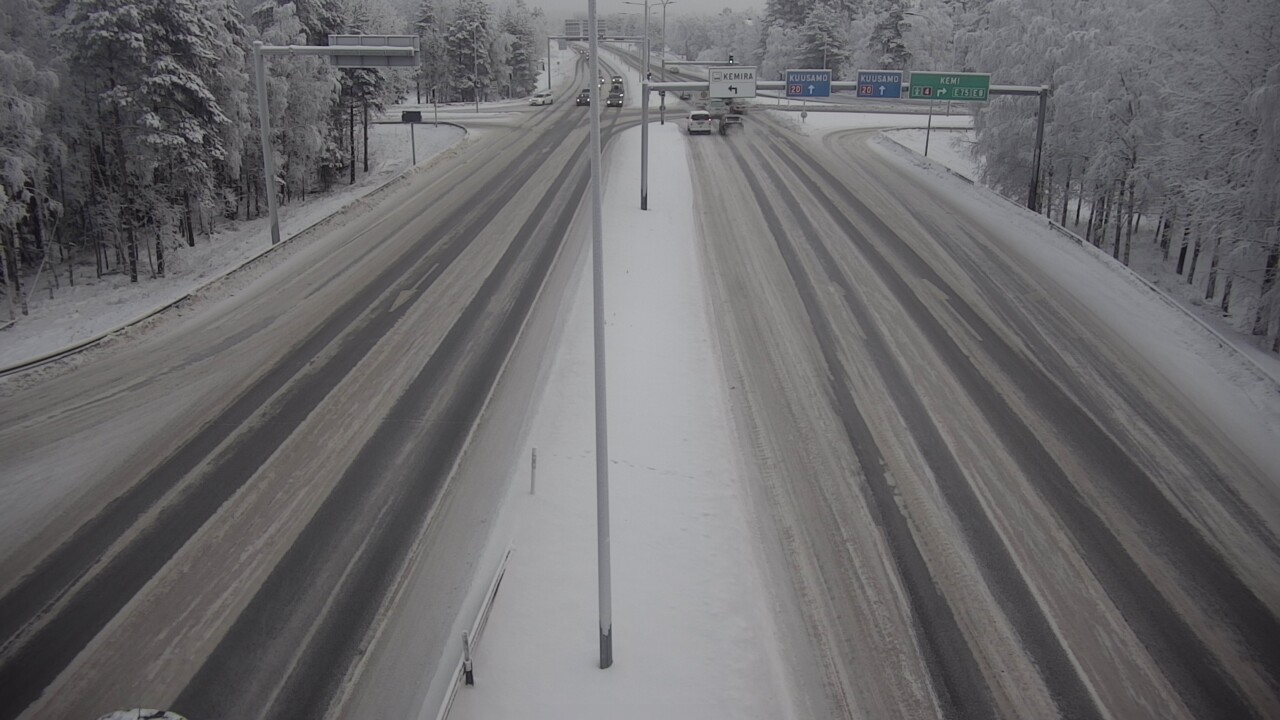 Kelikamerat Kuva Tie 4 Oulu, Laanila, Oulu, Pohjois-Pohjanmaa