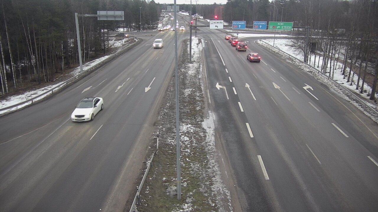 Kelikamerat Kuva Tie 4 Oulu, Laanila, Oulu, Pohjois-Pohjanmaa