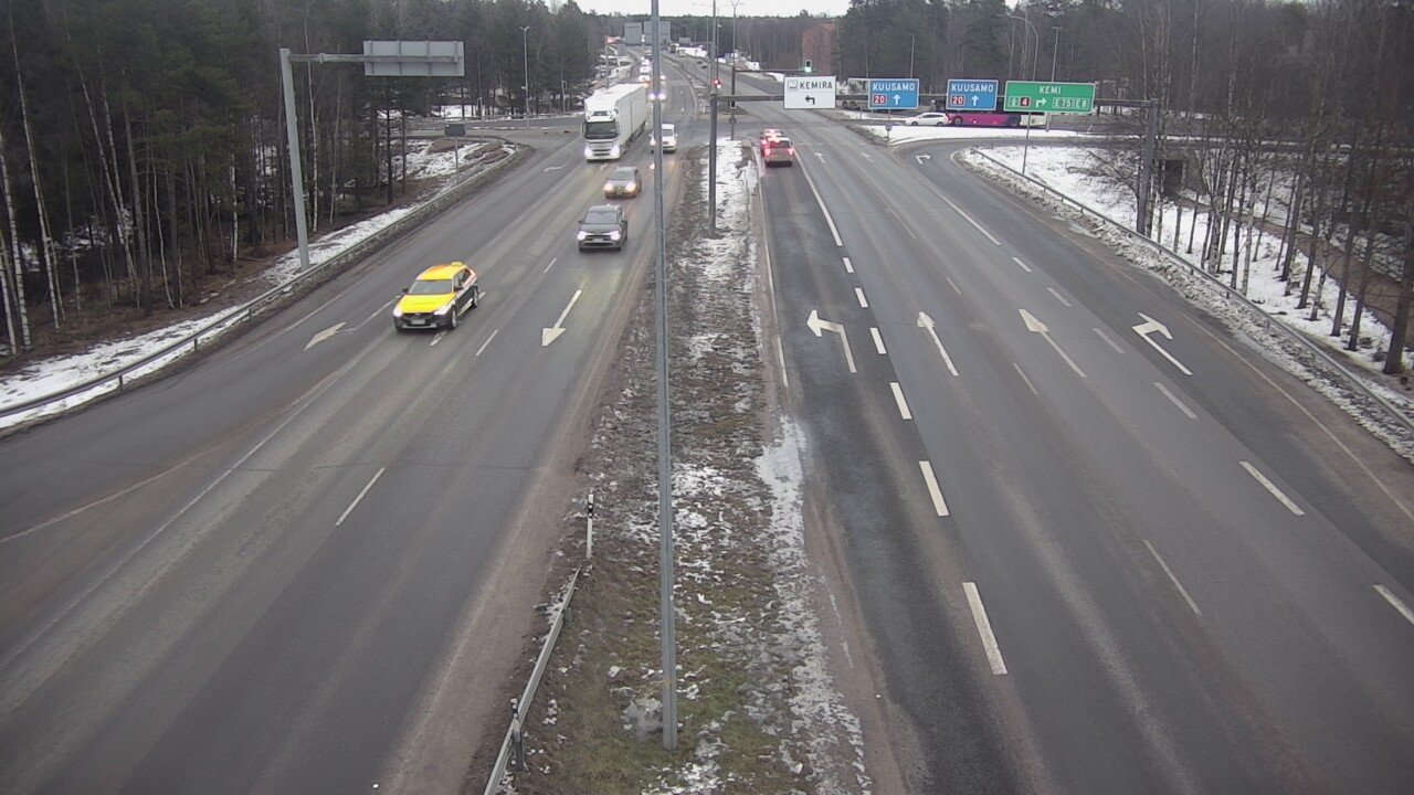 Kelikamerat Kuva Tie 4 Oulu, Laanila, Oulu, Pohjois-Pohjanmaa