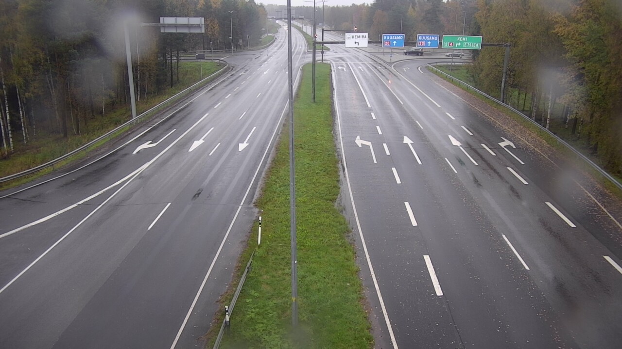 Weather Camera Image Road 4 Oulu, Laanila, Oulu, Pohjois-Pohjanmaa