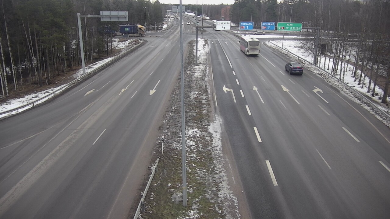 Kelikamerat Kuva Tie 4 Oulu, Laanila, Oulu, Pohjois-Pohjanmaa