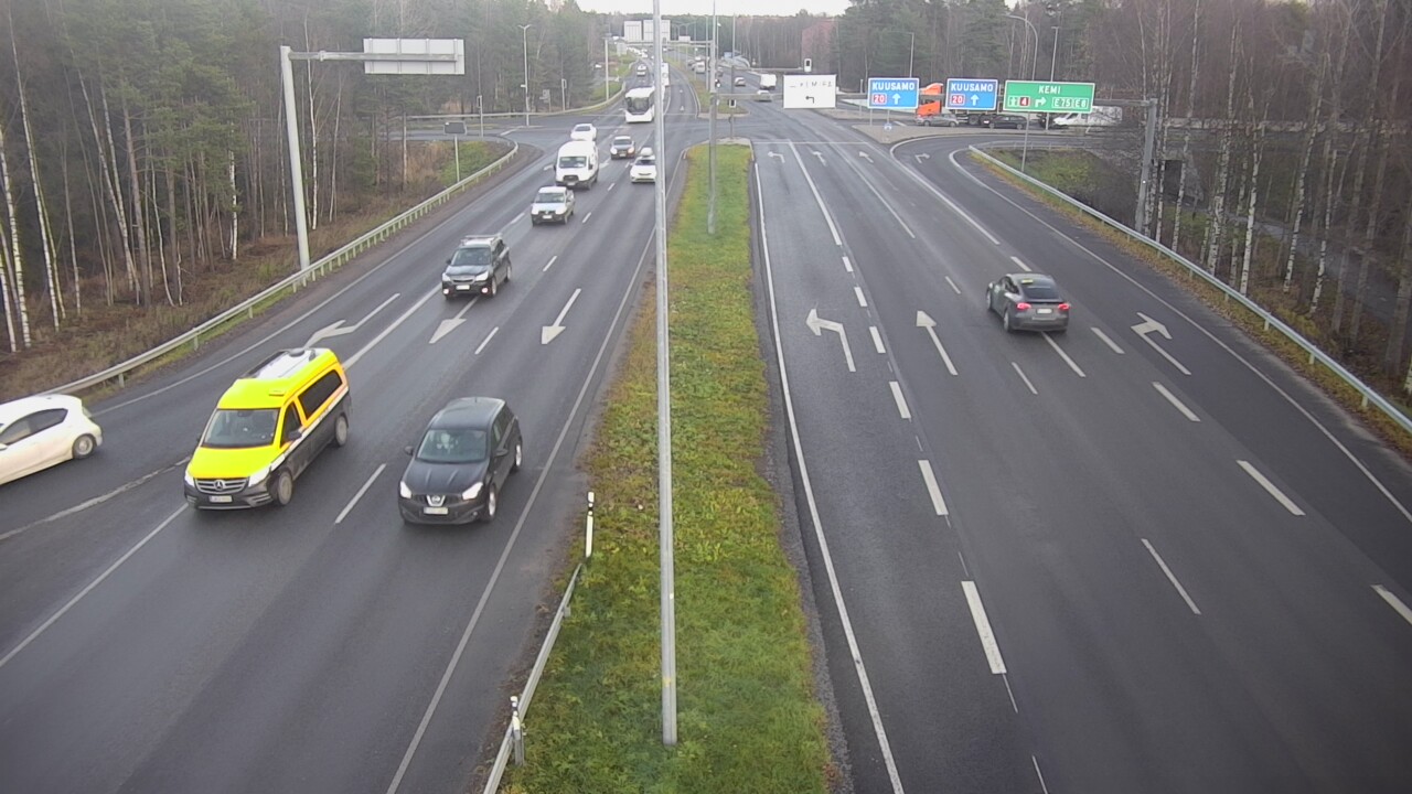 Kelikamerat Kuva Tie 4 Oulu, Laanila, Oulu, Pohjois-Pohjanmaa