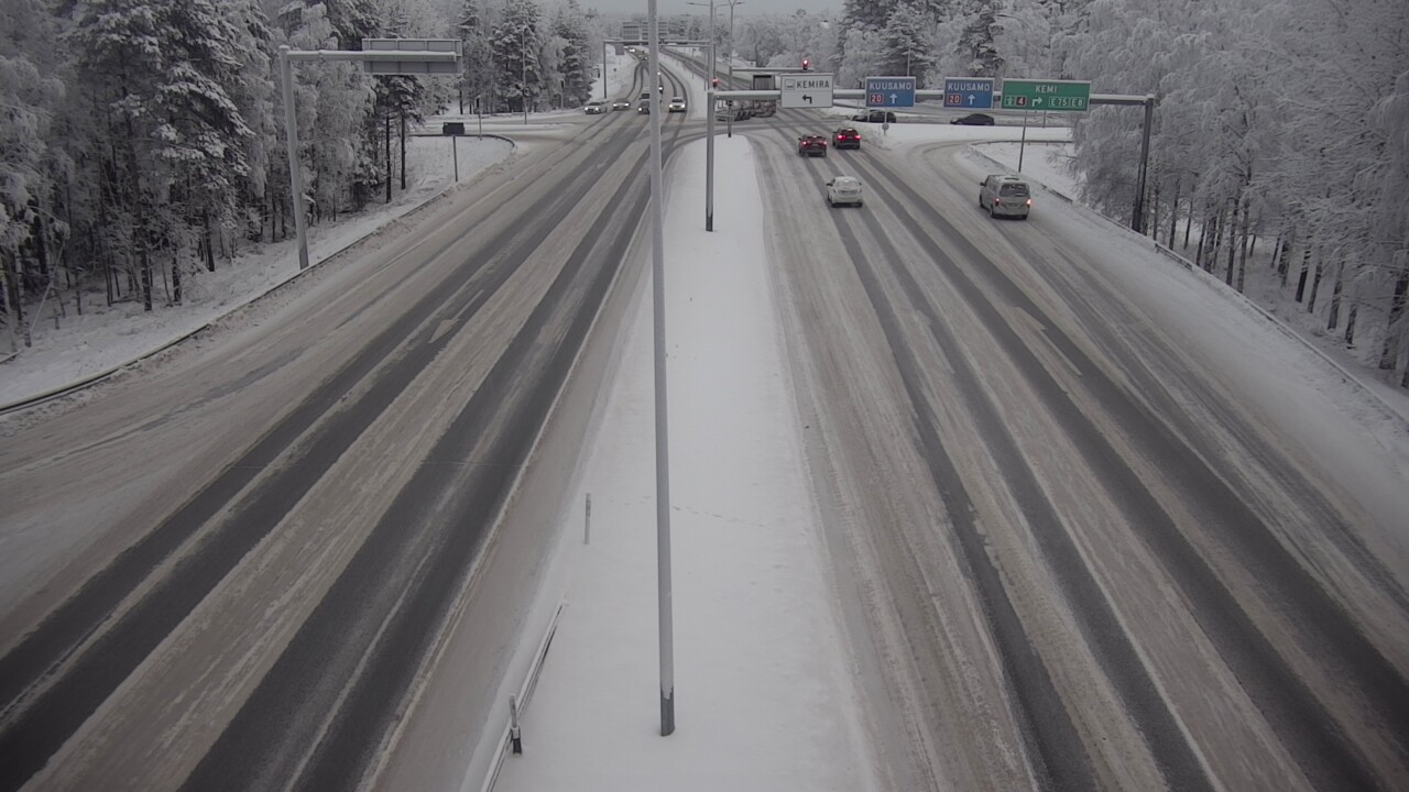 Kelikamerat Kuva Tie 4 Oulu, Laanila, Oulu, Pohjois-Pohjanmaa