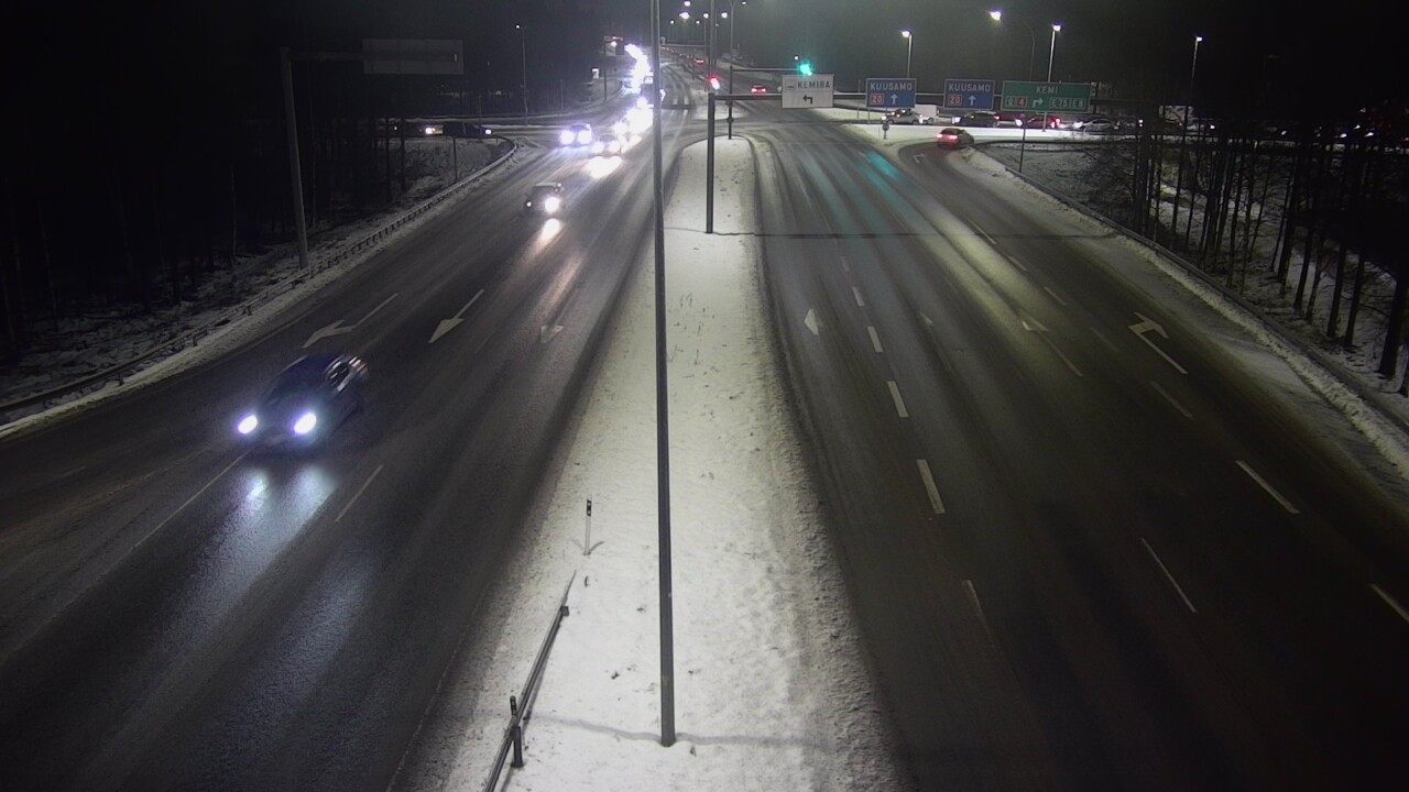 Weather Camera Image Road 4 Oulu, Laanila, Oulu, Pohjois-Pohjanmaa