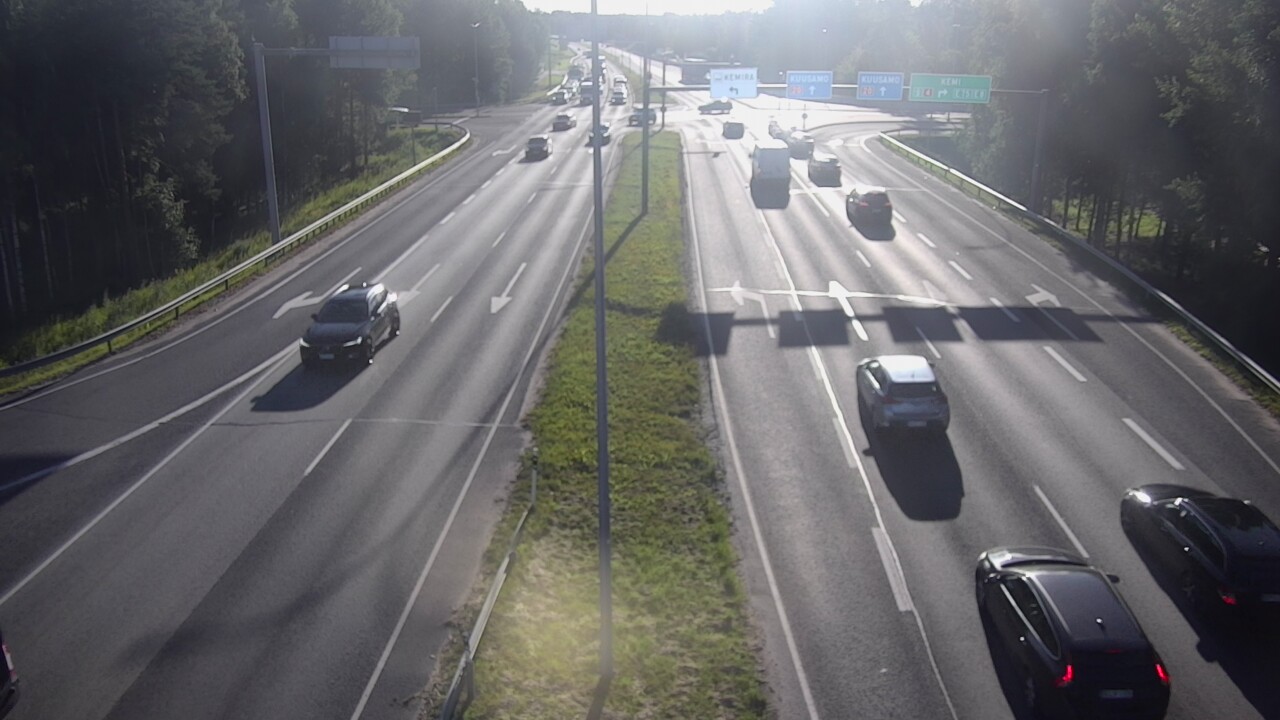 Kelikamerat Kuva Tie 4 Oulu, Laanila, Oulu, Pohjois-Pohjanmaa