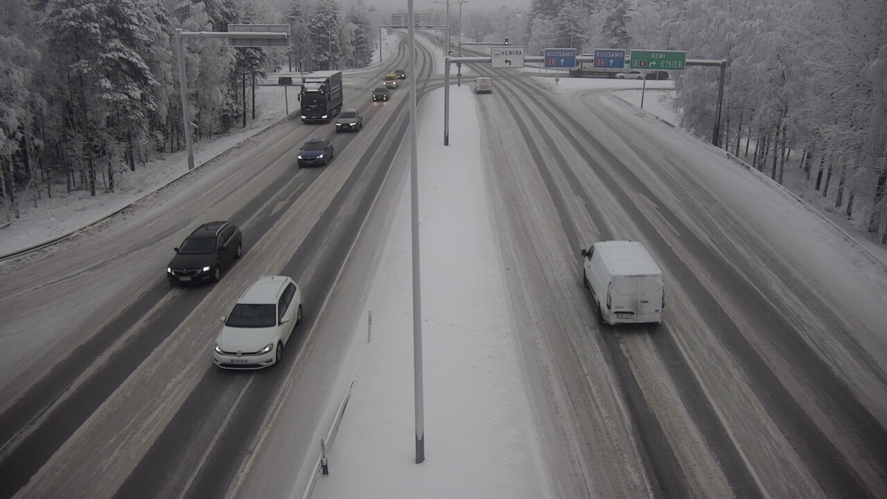 Kelikamerat Kuva Tie 4 Oulu, Laanila, Oulu, Pohjois-Pohjanmaa