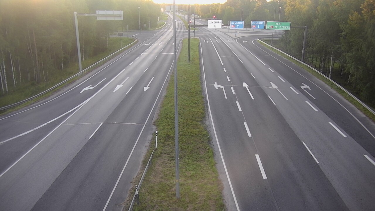 Kelikamerat Kuva Tie 4 Oulu, Laanila, Oulu, Pohjois-Pohjanmaa