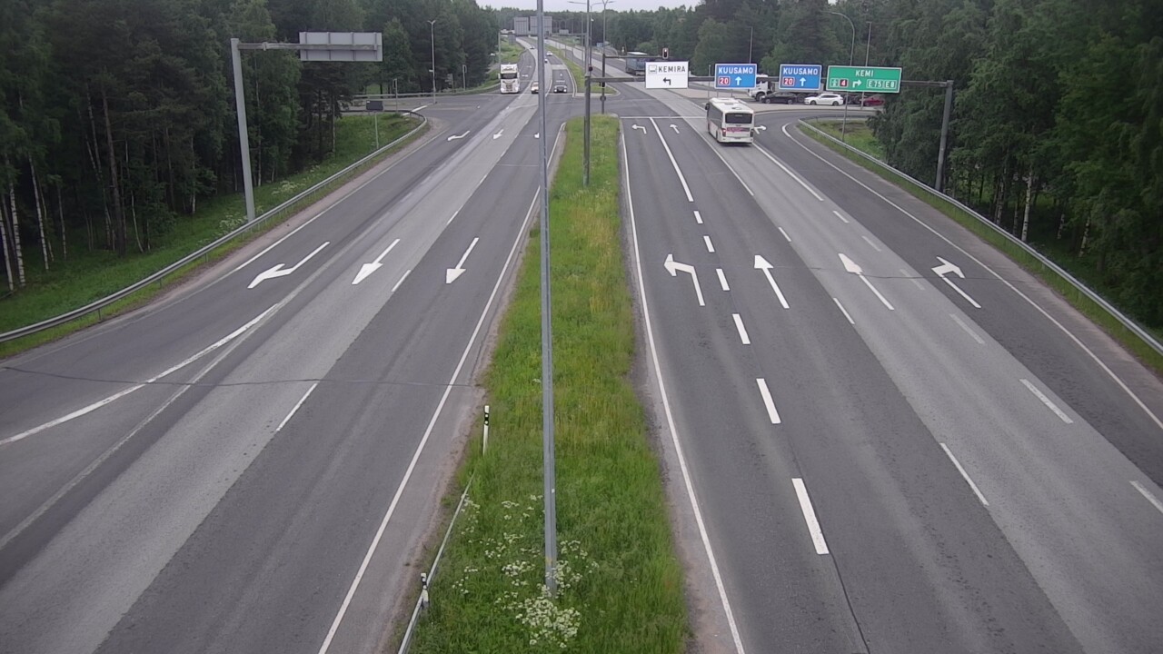 Kelikamerat Kuva Tie 4 Oulu, Laanila, Oulu, Pohjois-Pohjanmaa