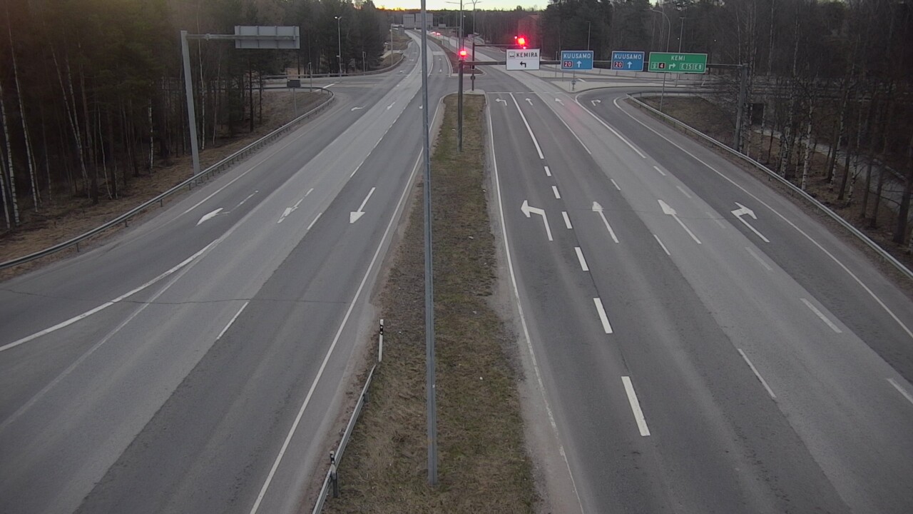 Kelikamerat Kuva Tie 4 Oulu, Laanila, Oulu, Pohjois-Pohjanmaa