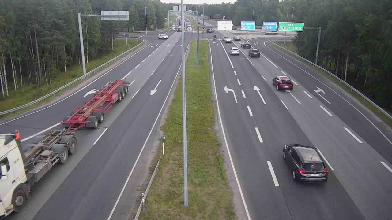 Kelikamerat Kuva Tie 4 Oulu, Laanila, Oulu, Pohjois-Pohjanmaa