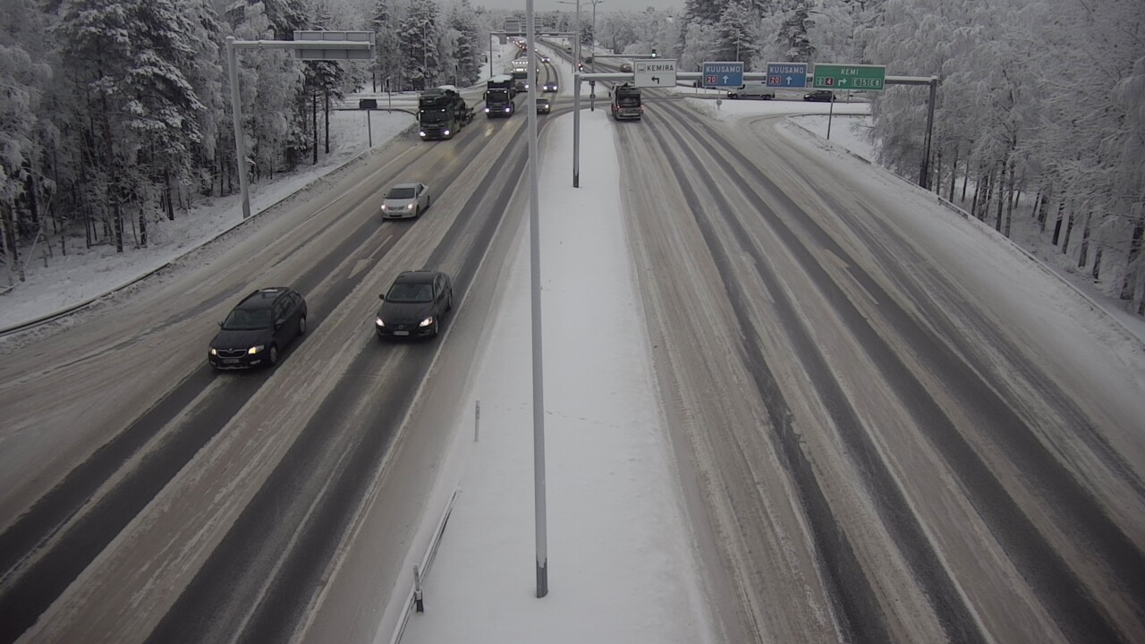 Kelikamerat Kuva Tie 4 Oulu, Laanila, Oulu, Pohjois-Pohjanmaa