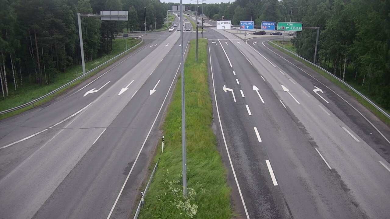 Weather Camera Image Road 4 Oulu, Laanila, Oulu, Pohjois-Pohjanmaa