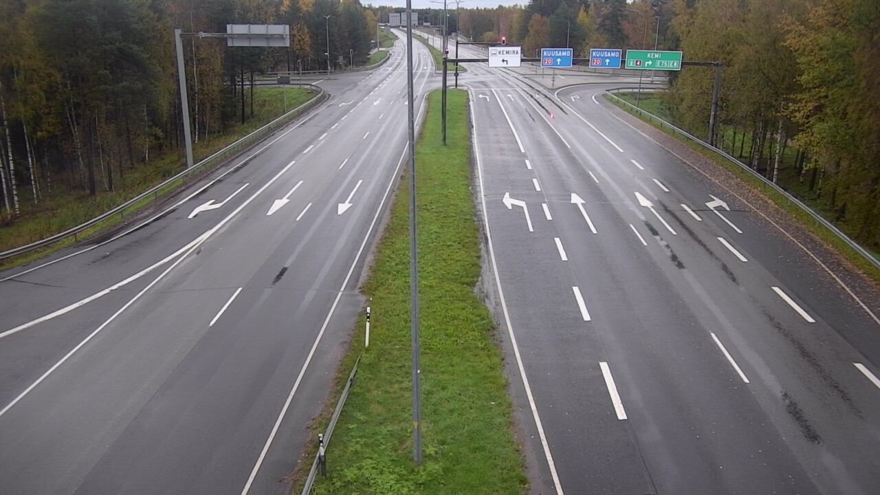 Weather Camera Image Road 4 Oulu, Laanila, Oulu, Pohjois-Pohjanmaa