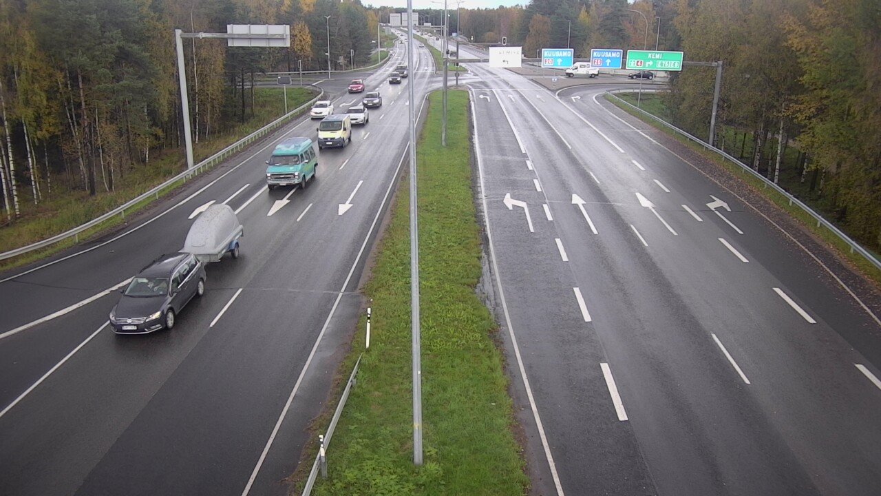 Kelikamerat Kuva Tie 4 Oulu, Laanila, Oulu, Pohjois-Pohjanmaa
