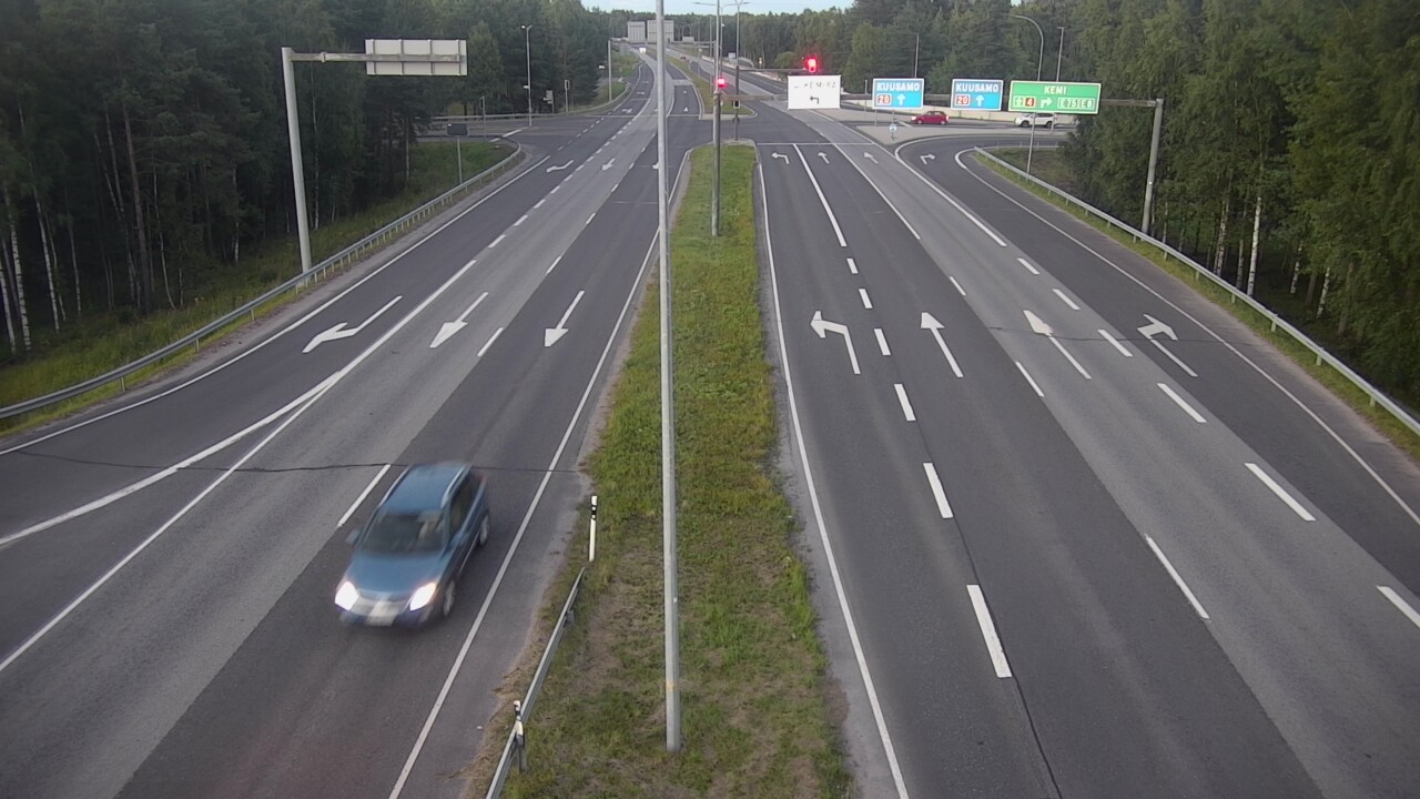 Kelikamerat Kuva Tie 4 Oulu, Laanila, Oulu, Pohjois-Pohjanmaa