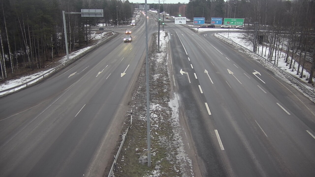 Kelikamerat Kuva Tie 4 Oulu, Laanila, Oulu, Pohjois-Pohjanmaa