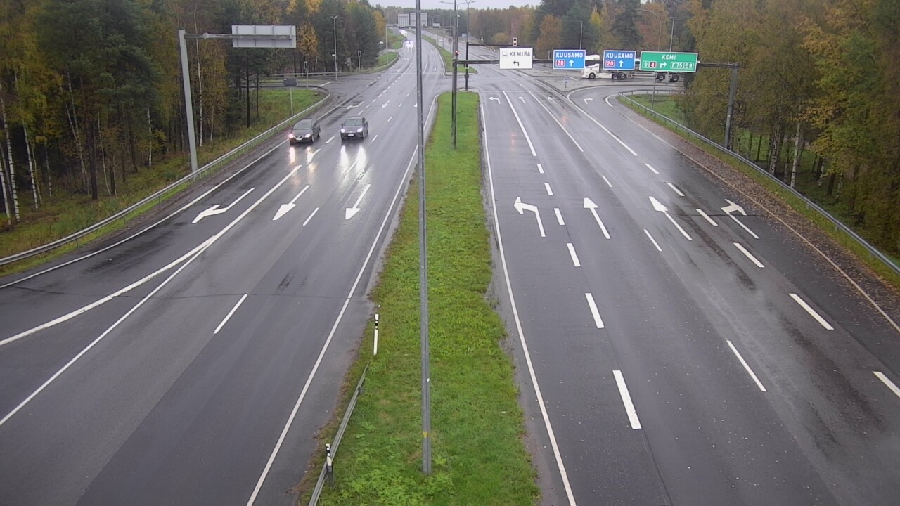 Weather Camera Image Road 4 Oulu, Laanila, Oulu, Pohjois-Pohjanmaa