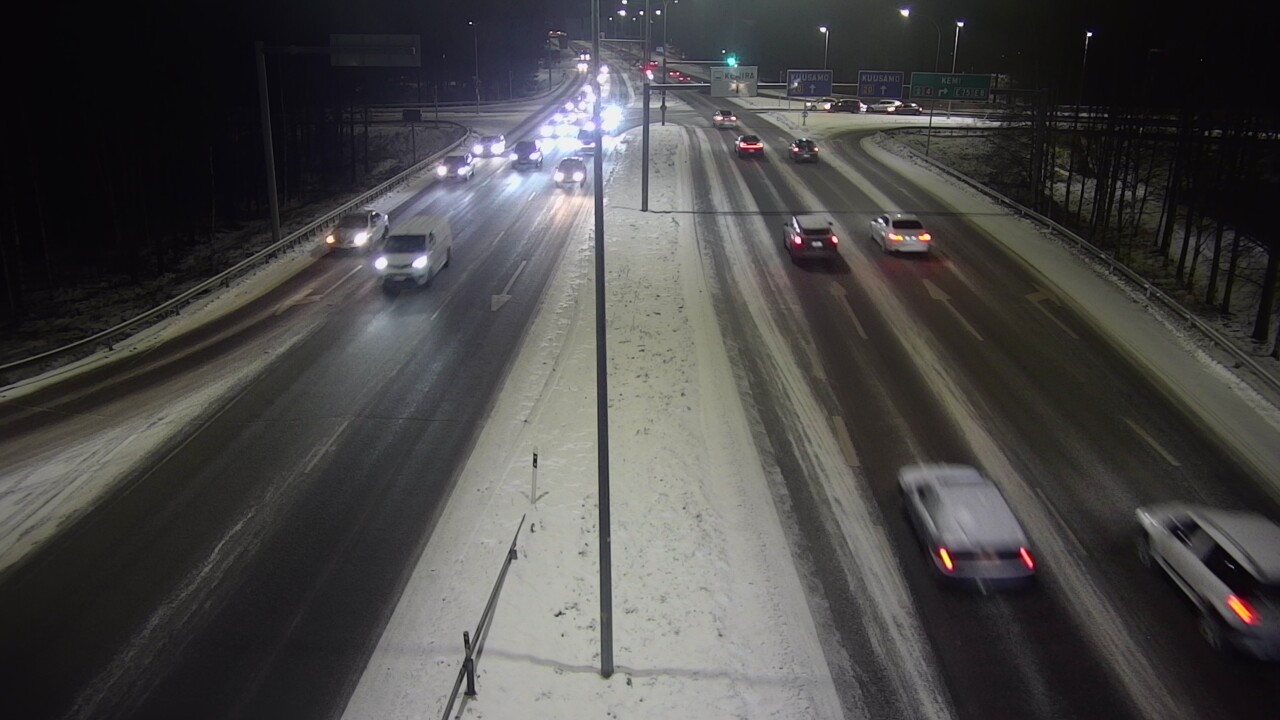 Kelikamerat Kuva Tie 4 Oulu, Laanila, Oulu, Pohjois-Pohjanmaa