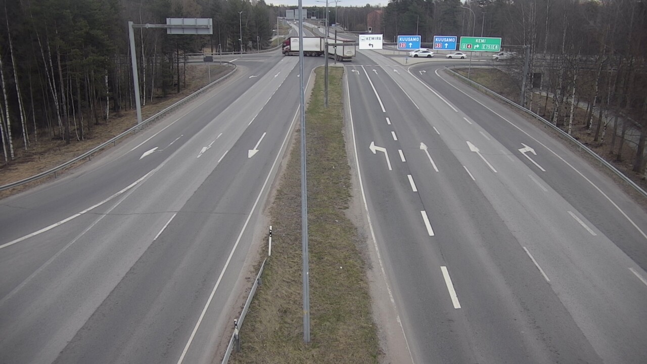 Kelikamerat Kuva Tie 4 Oulu, Laanila, Oulu, Pohjois-Pohjanmaa