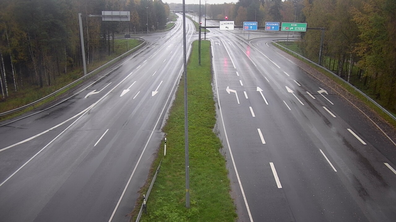 Weather Camera Image Road 4 Oulu, Laanila, Oulu, Pohjois-Pohjanmaa