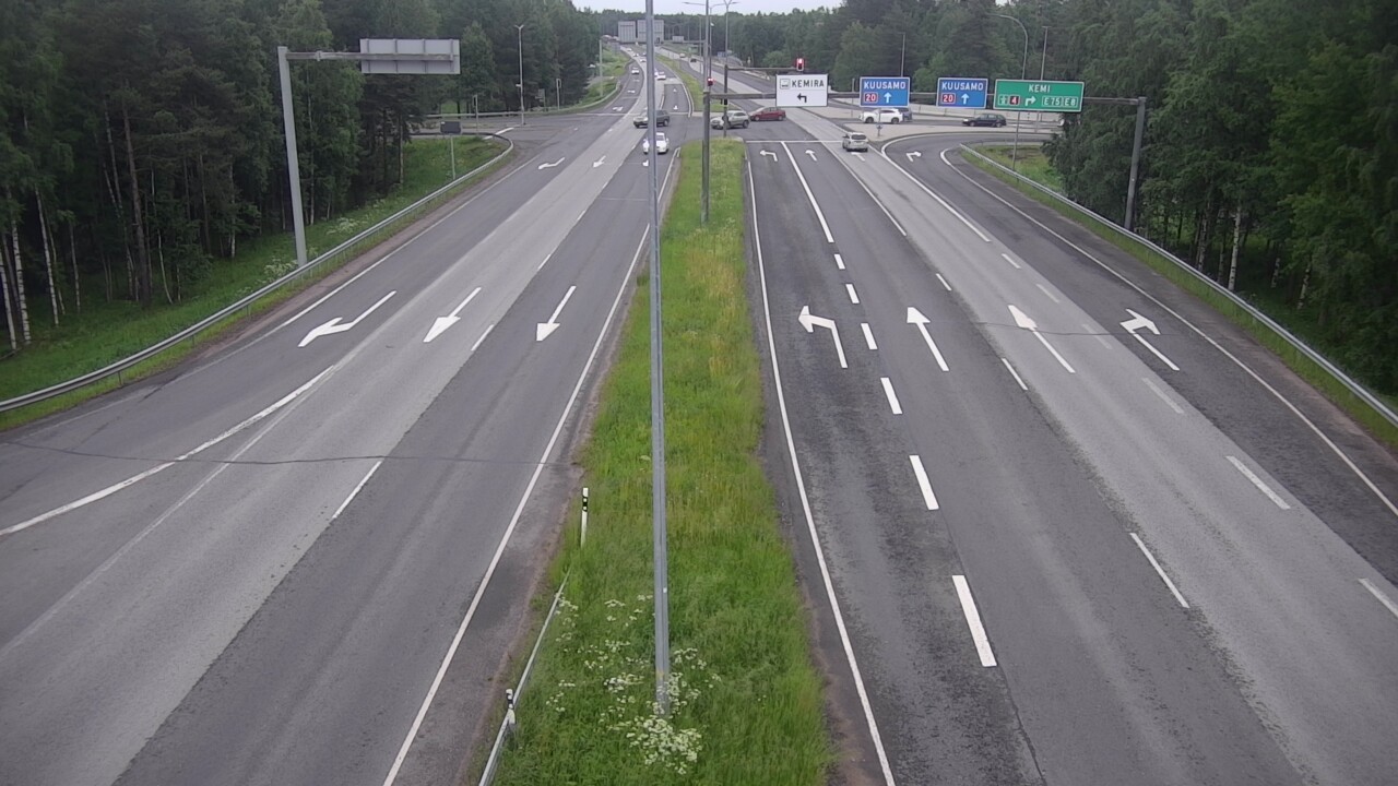 Kelikamerat Kuva Tie 4 Oulu, Laanila, Oulu, Pohjois-Pohjanmaa