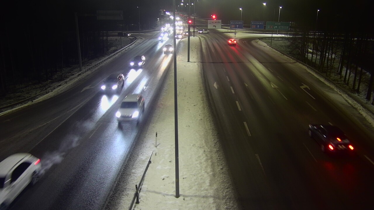 Weather Camera Image Road 4 Oulu, Laanila, Oulu, Pohjois-Pohjanmaa