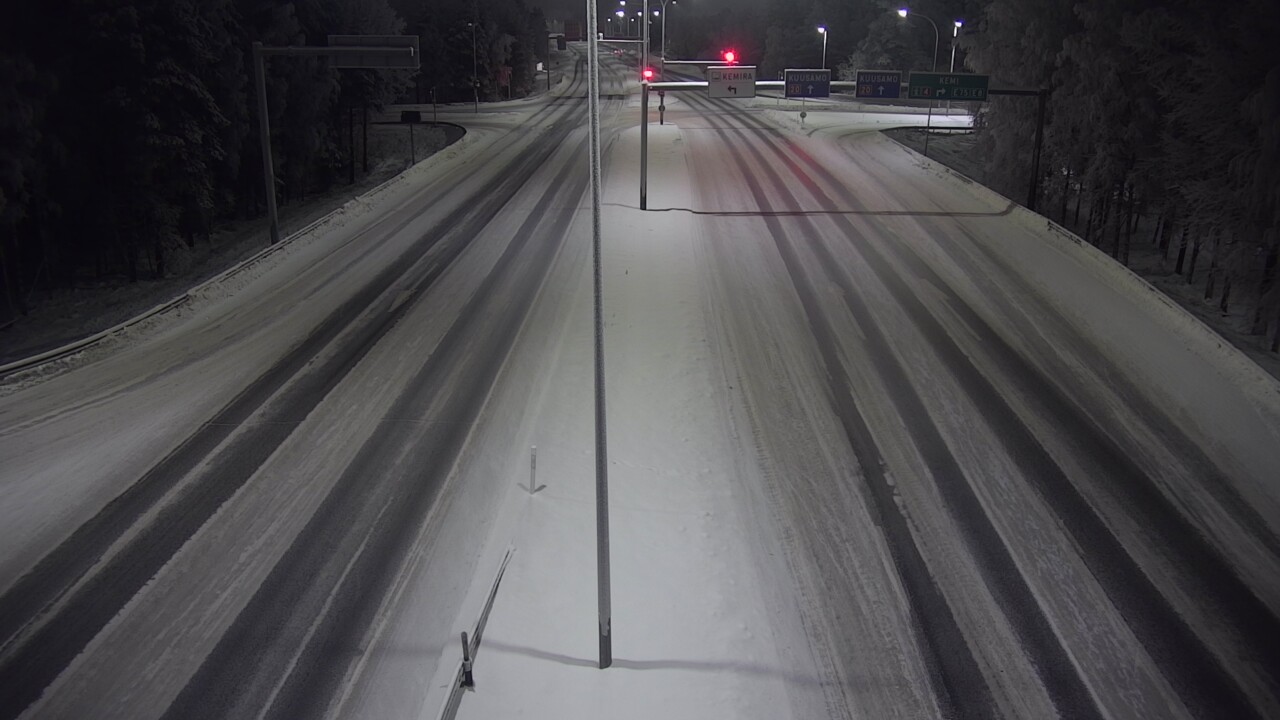 Weather Camera Image Road 4 Oulu, Laanila, Oulu, Pohjois-Pohjanmaa