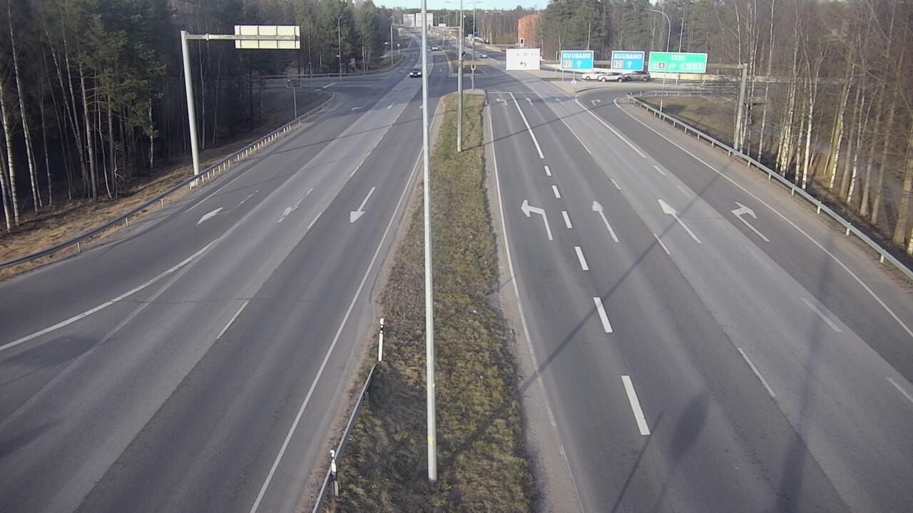 Weather Camera Image Väg 4 Uleåborg, Laanila, Oulu, Pohjois-Pohjanmaa