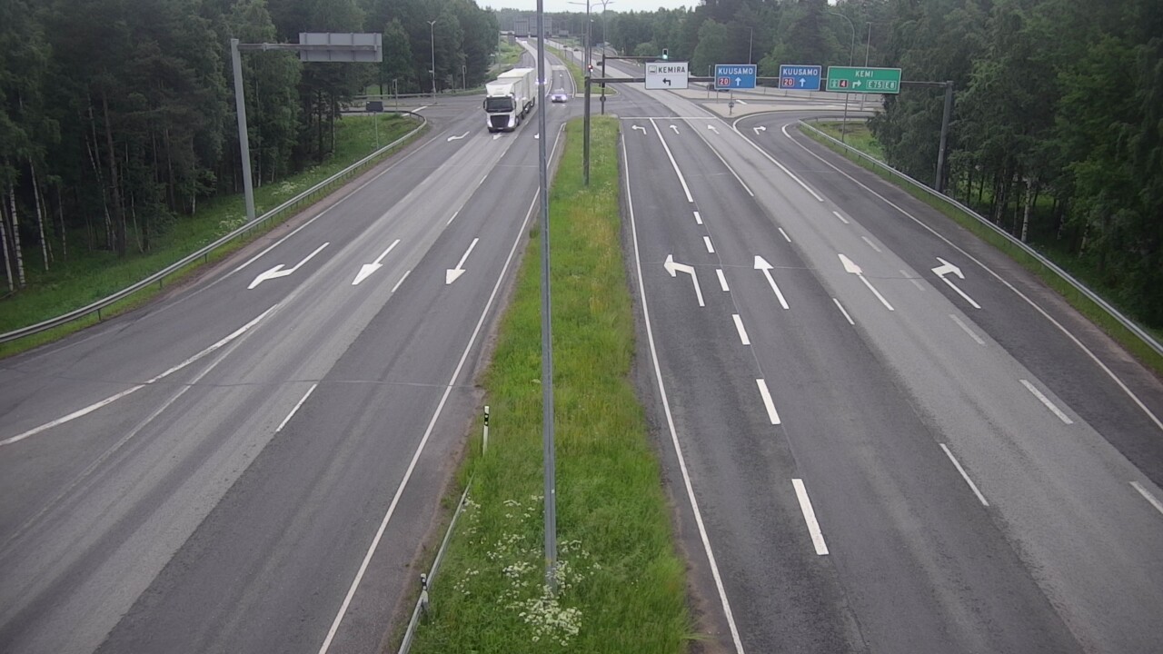 Kelikamerat Kuva Tie 4 Oulu, Laanila, Oulu, Pohjois-Pohjanmaa