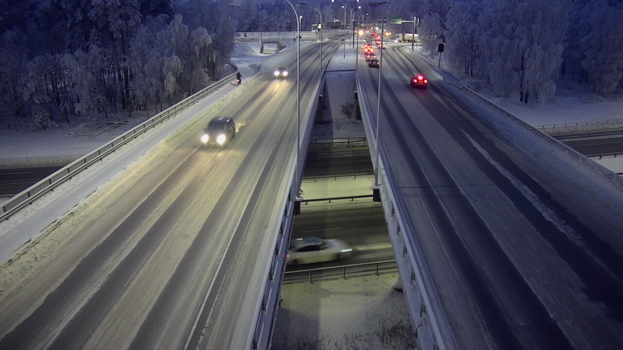 Weather Camera Image Väg 4 Uleåborg, Laanila, Oulu, Pohjois-Pohjanmaa