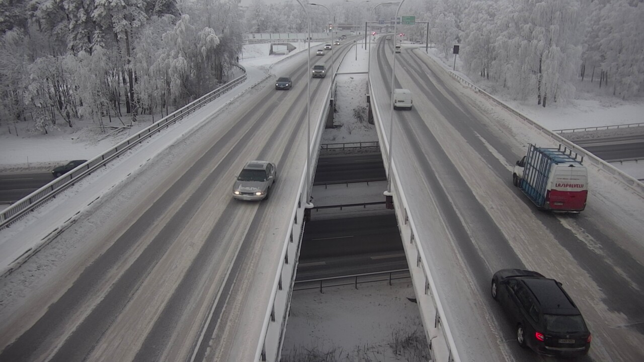 Weather Camera Image Väg 4 Uleåborg, Laanila, Oulu, Pohjois-Pohjanmaa