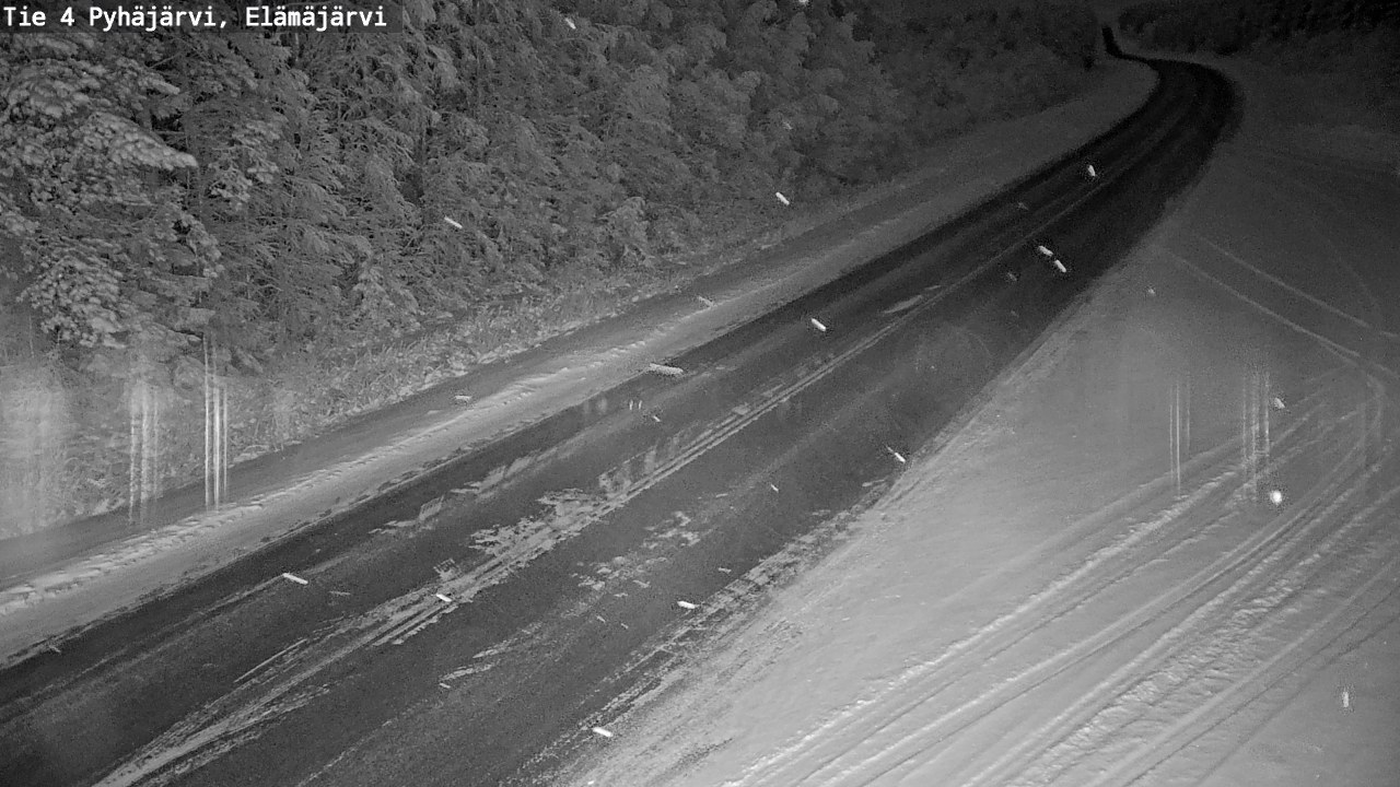 Kelikamerat Kuva Tie 4 Pyhäjärvi, Elämäjärvi, Pyhäjärvi, Pohjois-Pohjanmaa