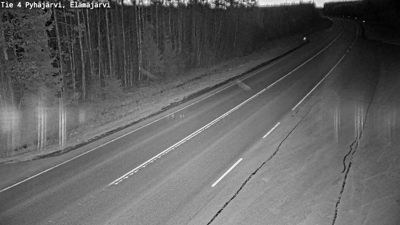 Kelikamerat Kuva Tie 4 Pyhäjärvi, Elämäjärvi, Pyhäjärvi, Pohjois-Pohjanmaa