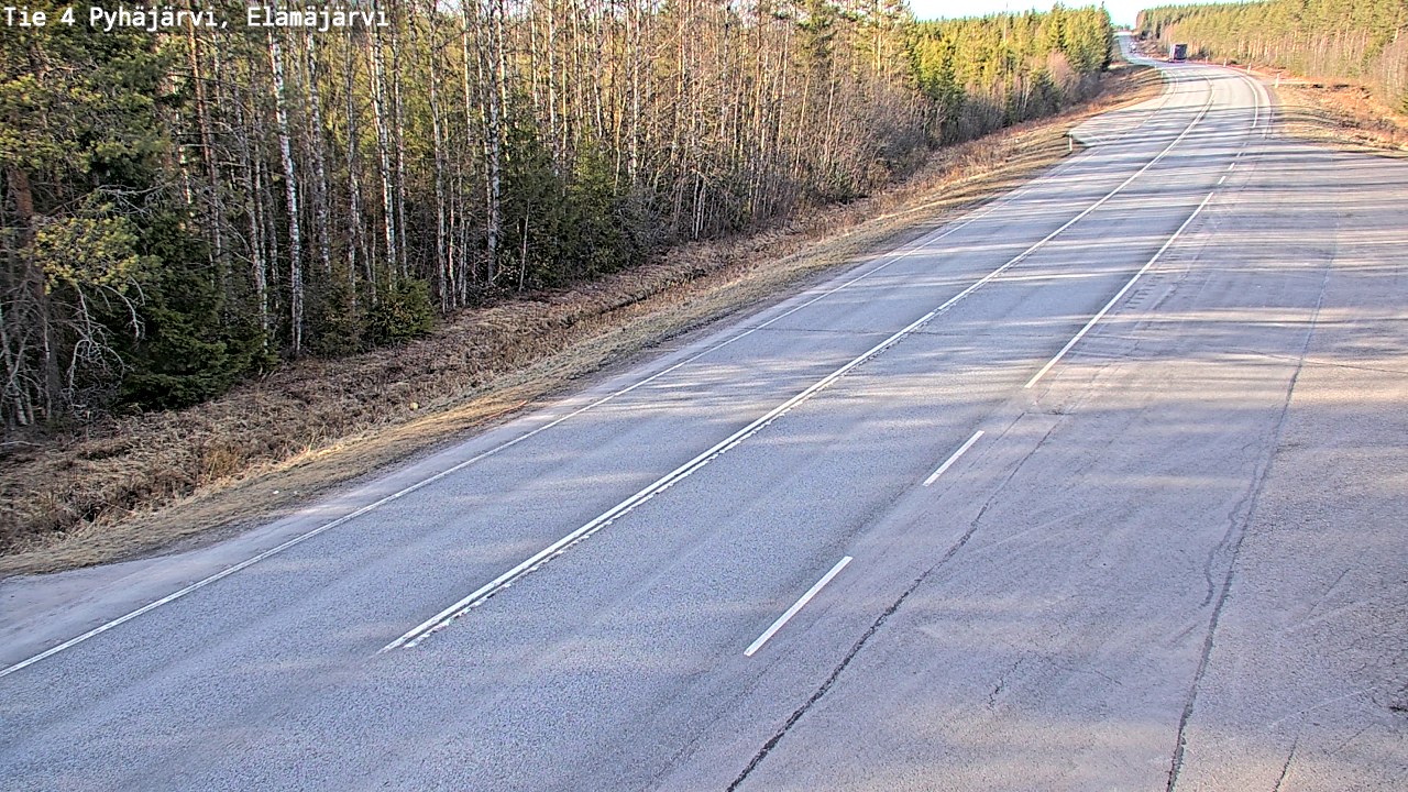 Kelikamerat Kuva Tie 4 Pyhäjärvi, Elämäjärvi, Pyhäjärvi, Pohjois-Pohjanmaa