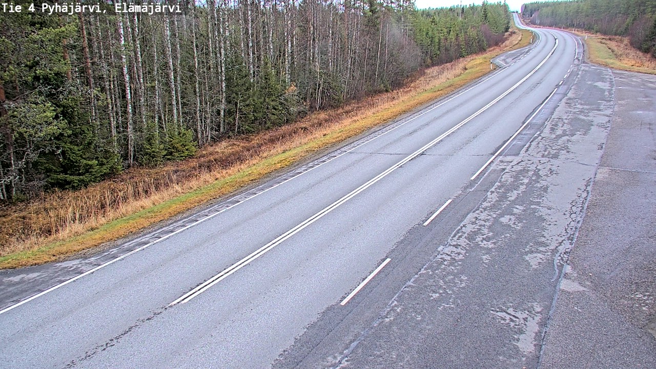 Kelikamerat Kuva Tie 4 Pyhäjärvi, Elämäjärvi, Pyhäjärvi, Pohjois-Pohjanmaa