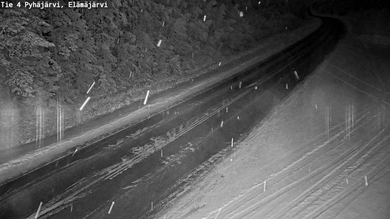 Kelikamerat Kuva Tie 4 Pyhäjärvi, Elämäjärvi, Pyhäjärvi, Pohjois-Pohjanmaa