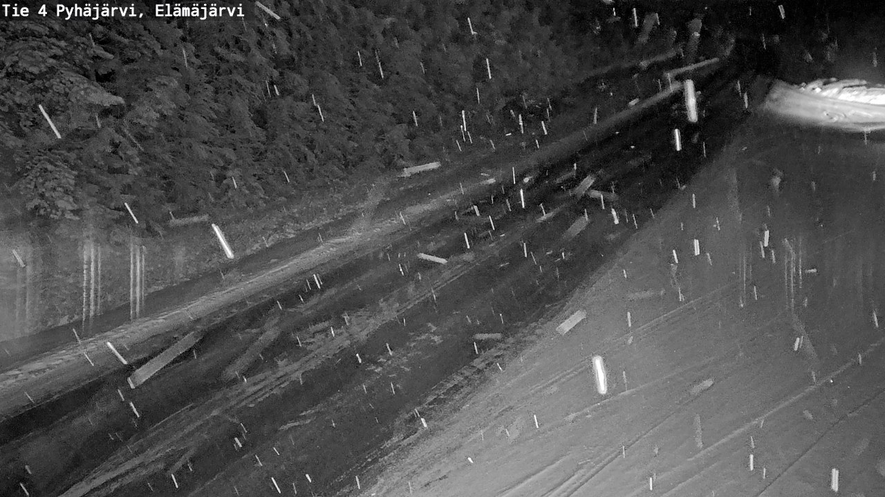 Kelikamerat Kuva Tie 4 Pyhäjärvi, Elämäjärvi, Pyhäjärvi, Pohjois-Pohjanmaa