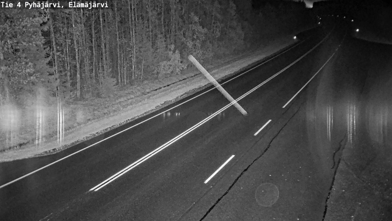 Kelikamerat Kuva Tie 4 Pyhäjärvi, Elämäjärvi, Pyhäjärvi, Pohjois-Pohjanmaa