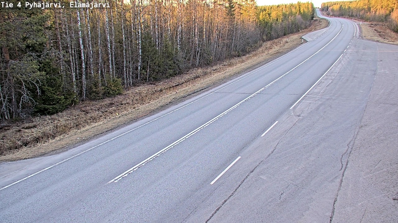 Kelikamerat Kuva Tie 4 Pyhäjärvi, Elämäjärvi, Pyhäjärvi, Pohjois-Pohjanmaa
