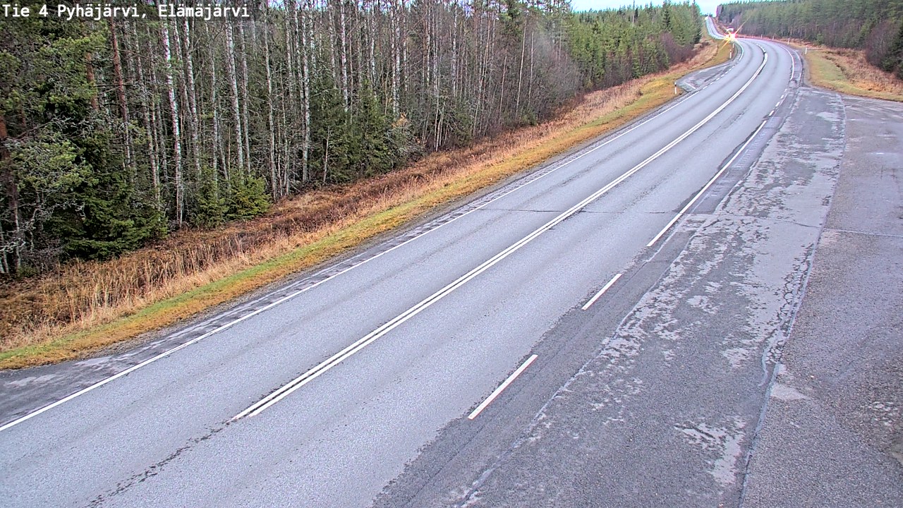 Kelikamerat Kuva Tie 4 Pyhäjärvi, Elämäjärvi, Pyhäjärvi, Pohjois-Pohjanmaa