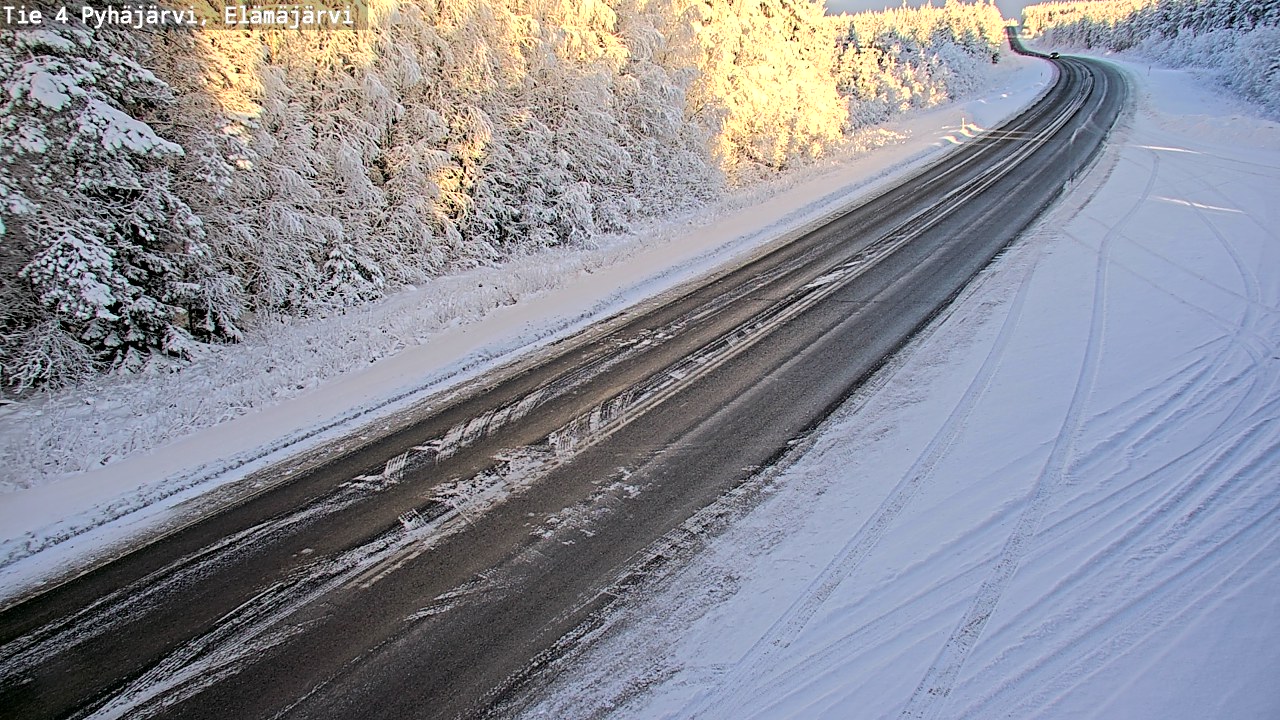 Kelikamerat Kuva Tie 4 Pyhäjärvi, Elämäjärvi, Pyhäjärvi, Pohjois-Pohjanmaa