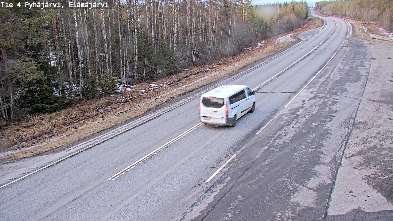 Kelikamerat Kuva Tie 4 Pyhäjärvi, Elämäjärvi, Pyhäjärvi, Pohjois-Pohjanmaa