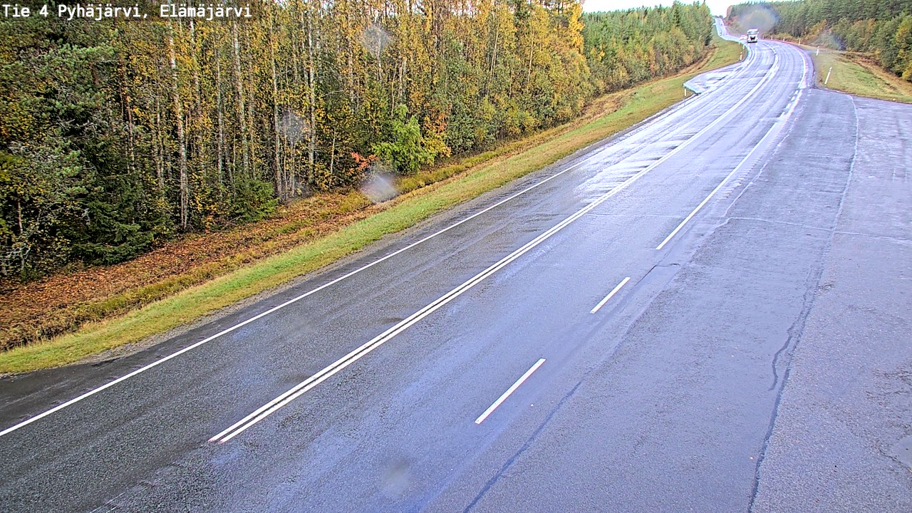 Kelikamerat Kuva Tie 4 Pyhäjärvi, Elämäjärvi, Pyhäjärvi, Pohjois-Pohjanmaa