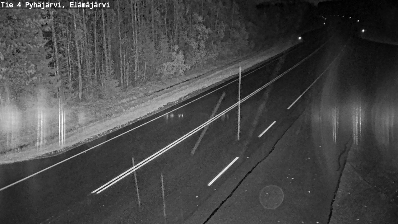 Kelikamerat Kuva Tie 4 Pyhäjärvi, Elämäjärvi, Pyhäjärvi, Pohjois-Pohjanmaa